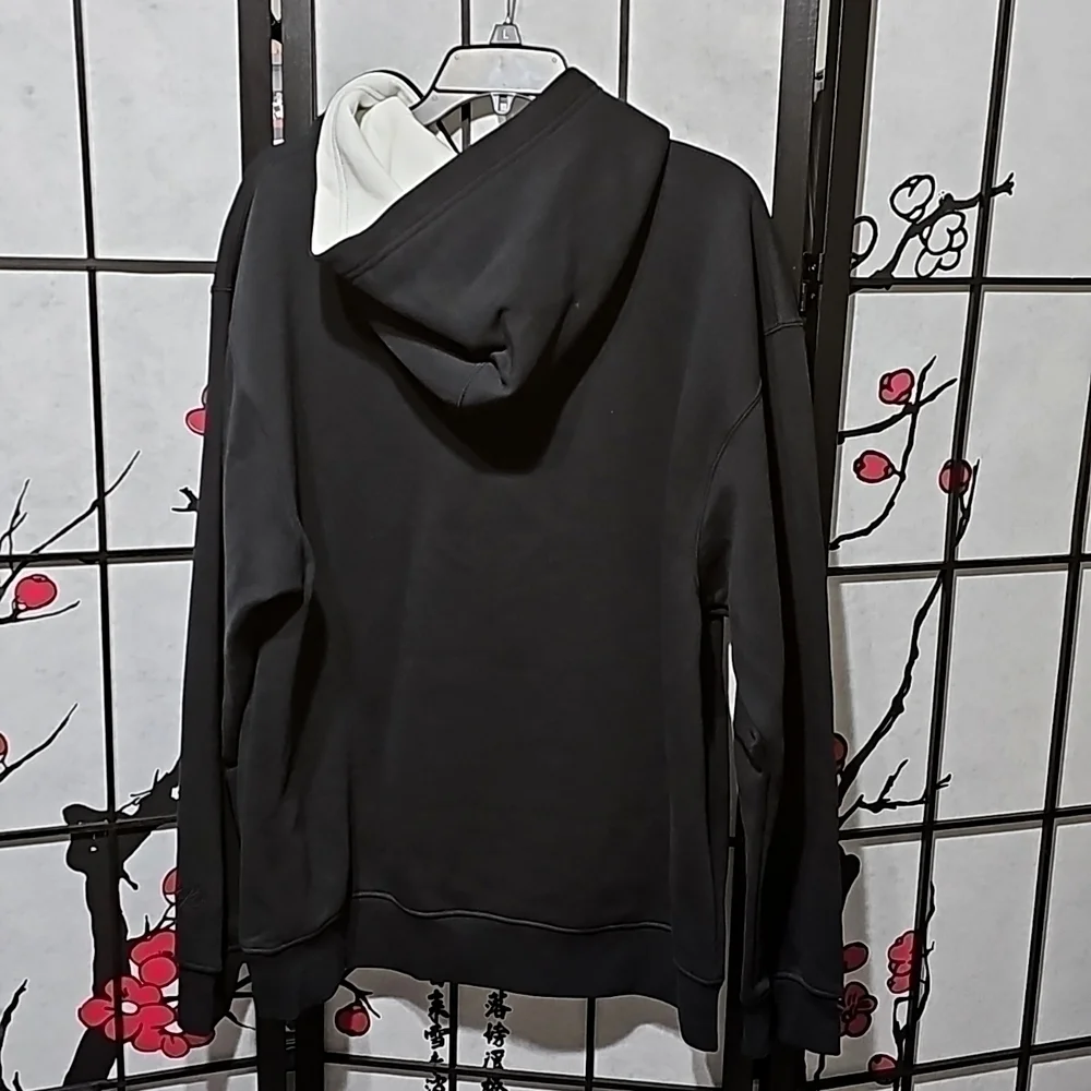 Jordan Jumpman Black Graphic Hoodie Pullover Size Large NWT